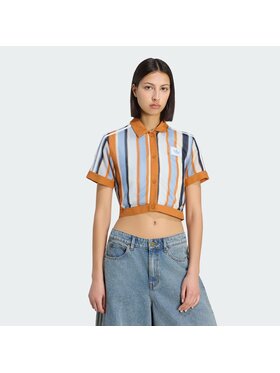 adidas adidas Polo 165671 Pomarańczowy Regular Fit