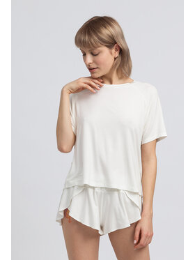 LaLupa LaLupa Koszula nocna LA044 Biały Comfortable Fit