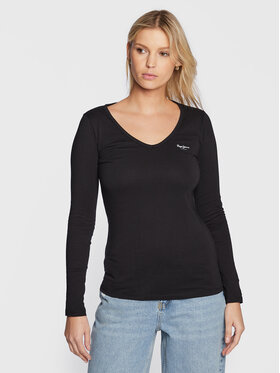 Pepe Jeans Pepe Jeans Palaidinė Corine PL505306 Juoda Regular Fit