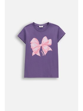 Coccodrillo Coccodrillo T-Shirt WC6143209VGA-016 Fioletowy Regular Fit