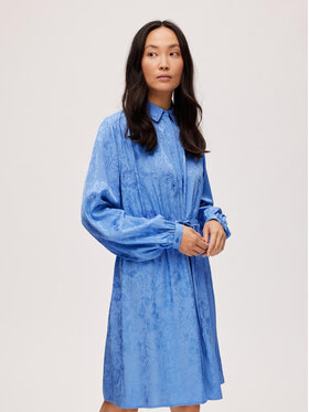 Selected Femme Selected Femme Hemdkleid Blue 16088066 Blau Regular Fit