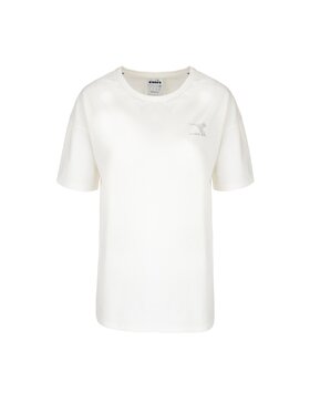 Diadora Diadora T-Shirt L.T-SHIRT SS BLINK Biały Basic Fit