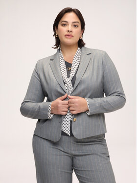 Fiorella Rubino Fiorella Rubino Marynarka Q055T000305N0S3 Szary Slim Fit