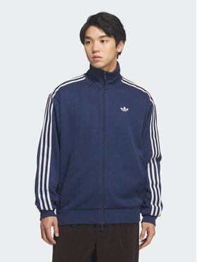 adidas adidas Bluza FB Knit Niebieski jasny Loose Fit