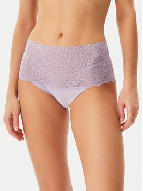 Chantelle Chantelle Klasikinės kelnaitės aukštu juosmeniu Soft Stretch C11G80 Violetinė