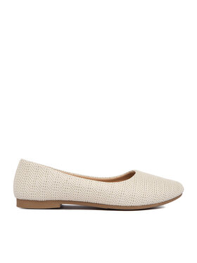 JENNY JENNY Ballerinas CEO-WSS21732-01 Écru