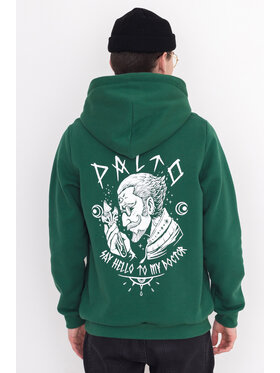 Palto Palto Bluza Doctor Zielony Comfort Fit