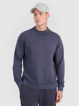 4F 4F Mikina 4FWSS25TSWSM1739-22S Čierna Regular Fit