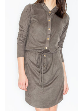 FIGL FIGL Sukienka M454 Khaki Regular Fit