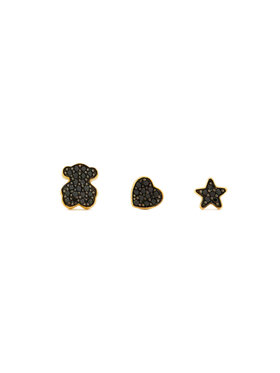 TOUS TOUS Set 3 cercei Basicos 1003513400 Negru