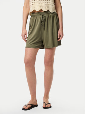 Pieces Pieces Stoffshorts Anora 17148783 Grün Regular Fit