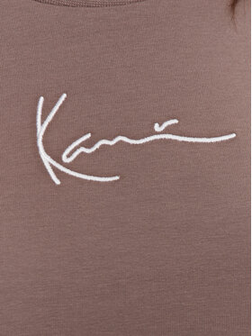 Karl Kani T-shirt Small Signature 61300018 Bež Slim Fit