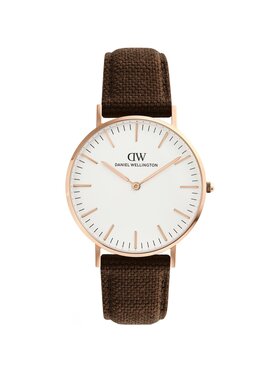 Daniel Wellington Daniel Wellington Zegarek DW00100945 Brązowy