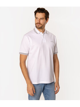 Lee Cooper Lee Cooper Polo TYAN 5029 Biały Regular Fit