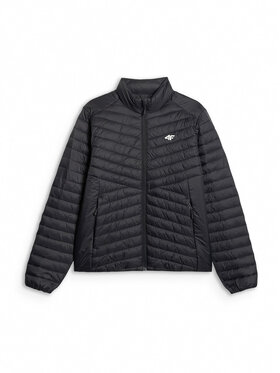 4F 4F Kurtka puchowa BASIC+ Czarny Regular Fit
