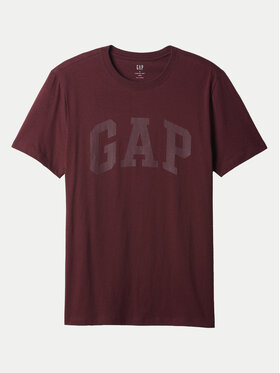 Gap Majica 856659-17 Bordo Rdeča Regular Fit