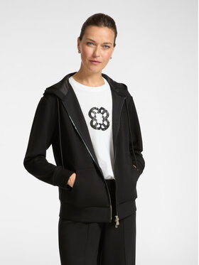 Elena Mirò Elena Mirò Bluza G857Z100426N033 Czarny Regular Fit
