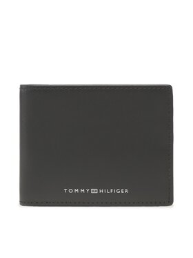 Tommy Hilfiger Tommy Hilfiger Duży Portfel Męski Th Modern Leather Mini Cc Wallet AM0AM10995 Czarny