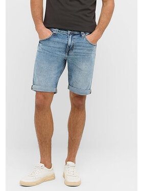 Mustang Mustang Szorty jeansowe Style Chicago Niebieski Slim Fit