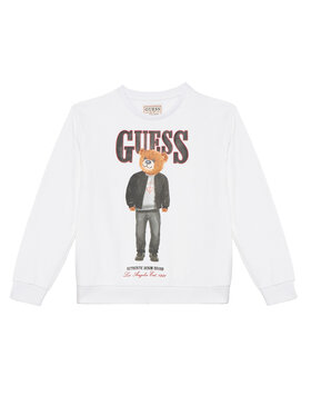 Guess Guess Bluză L6RQ05 KAD74 Alb Regular Fit