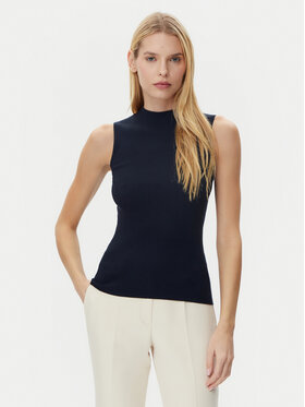 BOSS BOSS Top Feskies 50473237 Tumesinine Slim Fit