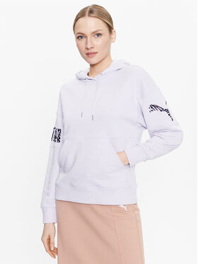 Puma Puma Sweatshirt Pumapower Novashine 674446 Violett Regular Fit