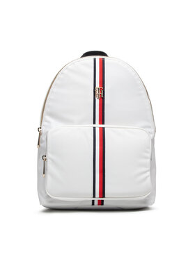 Tommy Hilfiger Tommy Hilfiger Σακίδιο Poppy Backpack Corp AW0AW11338 Λευκό