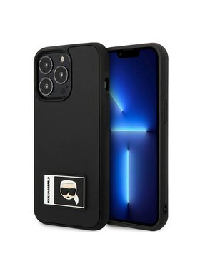KARL LAGERFELD KARL LAGERFELD Etui na telefon iPhone 13 Pro Max Czarny