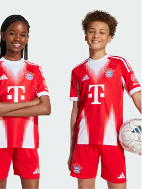 adidas adidas Koszulka techniczna FC Bayern 25/26 Home Jersey Czerwony Regular Fit