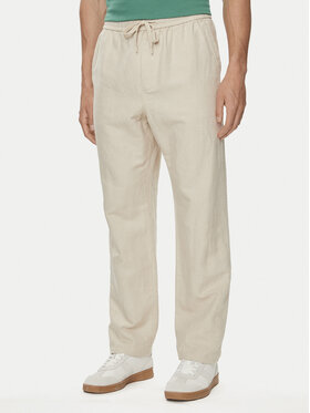 Gap Gap Spodnie materiałowe 870590-01 Beżowy Regular Fit