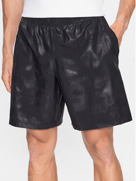 Under Armour Under Armour Sportovní kraťasy UA Woven Emboss Short 1377137 Černá Regular Fit