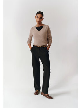 TATUUM TATUUM Sweter MERSA Brązowy Classic Fit