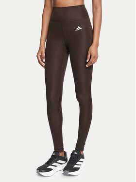 adidas adidas Tamprės Optimé Essentials Stash JZ0824 Ruda Slim Fit