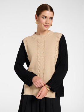 Elena Mirò Elena Mirò Maglione M062Z000824N0A2 Nero Regular Fit