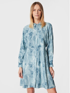 Moss Copenhagen Moss Copenhagen Hemdkleid Annalise 17211 Blau Regular Fit