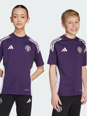 adidas adidas Koszulka techniczna Manchester United Tiro 25 Competition Training Jersey Fioletowy Regular Fit