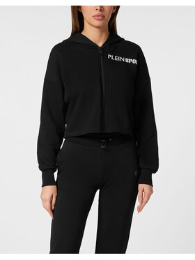 Plein Sport Plein Sport Bluza 14257 Czarny Regular Fit