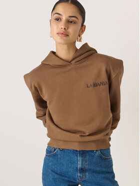 La Mania La Mania Felpa LIO Marrone Classic Fit
