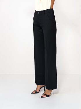 La Mania La Mania Spodnie garniturowe TALLEY Czarny Basic Fit