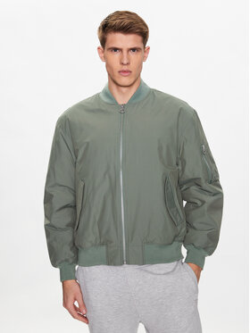Outhorn Outhorn Kurtka bomber TJACM032 Zielony Relaxed Fit