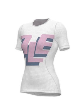 Alé Cycling Alé Cycling Koszulka rowerowa Multiverso SS Biały Fitted Fit