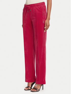 Juicy Couture Juicy Couture Spodnji del trenirke Tina JCAPW045 Rdeča Regular Fit
