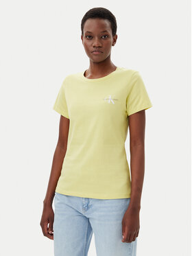 Calvin Klein Jeans Calvin Klein Jeans 2-dílná sada T-shirts J20J219734 Žlutá Slim Fit