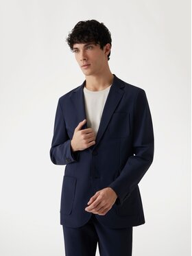 Guess Guess Kurtka przejściowa 170931 Niebieski Classic Fit