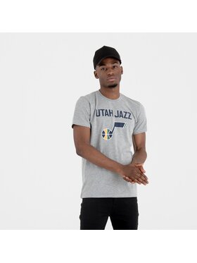 New Era New Era T-Shirt 11546135 Szary Standard Fit