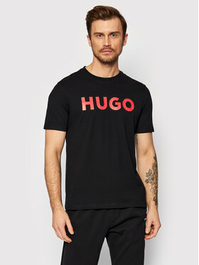 Hugo Majica Dulivio 50467556 Črna Regular Fit