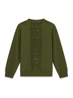 Guess Kids Guess Kids Bluza 181937 Zielony Classic Fit