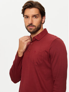 Pierre Cardin Polo Majica C5 30604.3055 Bordo Rdeča Regular Fit