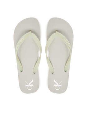 Calvin Klein Jeans Calvin Klein Jeans Джапанки Beach Sandal Transparent Tpu YM0YM01267 Сив