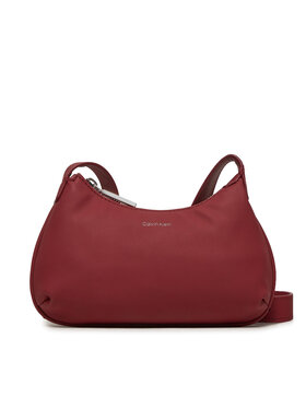 Calvin Klein Calvin Klein Torebka Calvin Soft Crossbody K60K612112 Bordowy